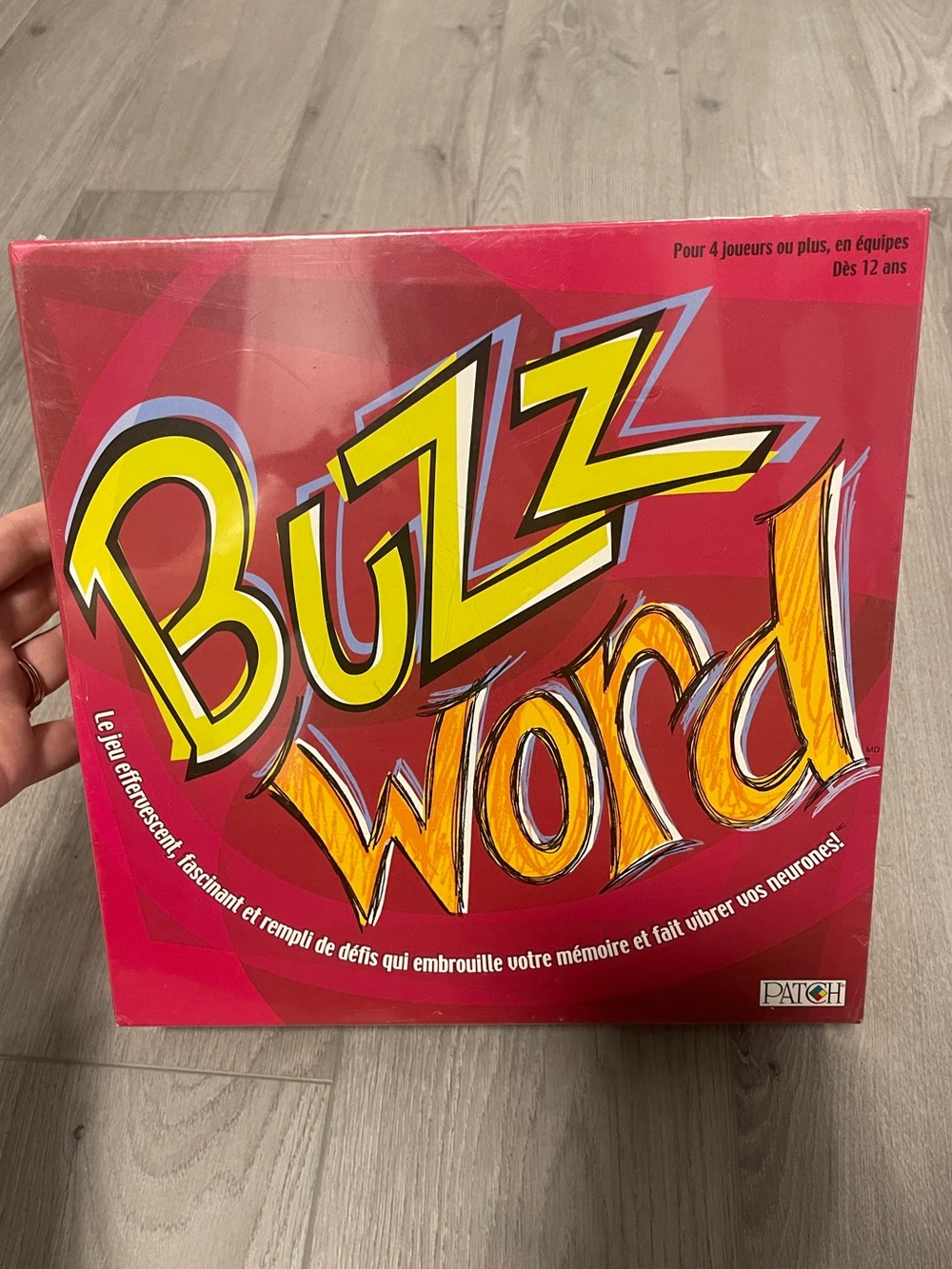Buzz Word Party Board Game Buzzword Patch Products Family Night Fun SEALED NEW